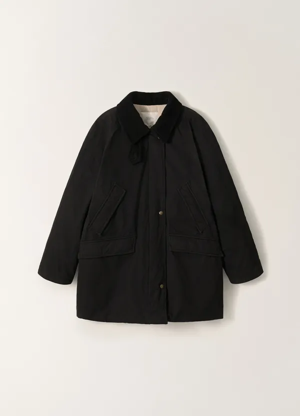 3RD / Raven down coat (Black)