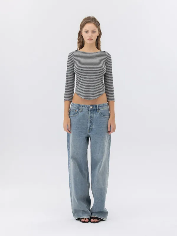 THE BELLA BAGGY JEANS (LIGHT BLUE)