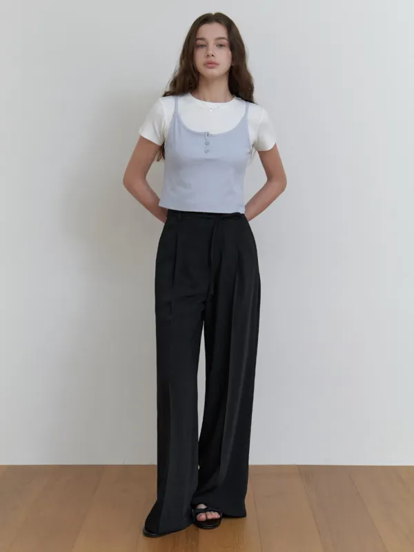 Watt belt slacks (black)