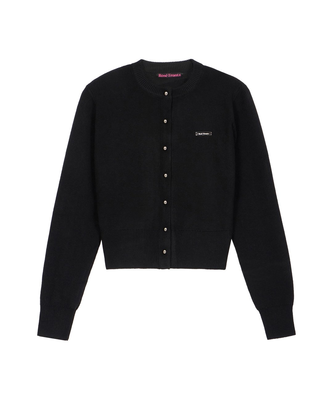 로제프란츠 Nickel Round Cardigan [Black] 상품 이미지 1