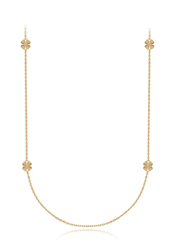 Lucky Clover Long Chain