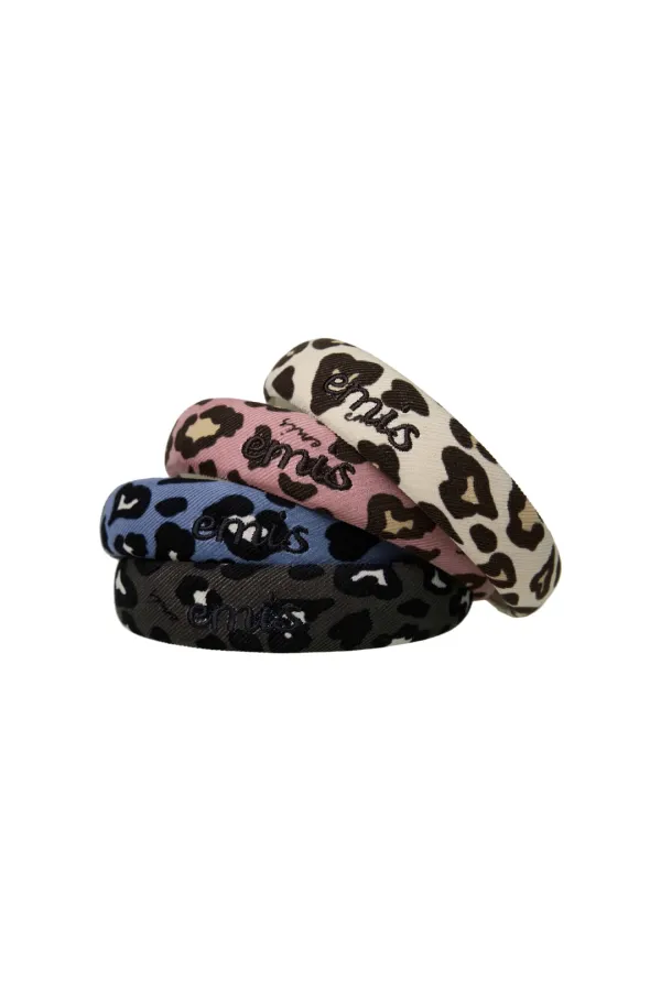 CORDUROY EMIS LEOPARD HAIRBAND