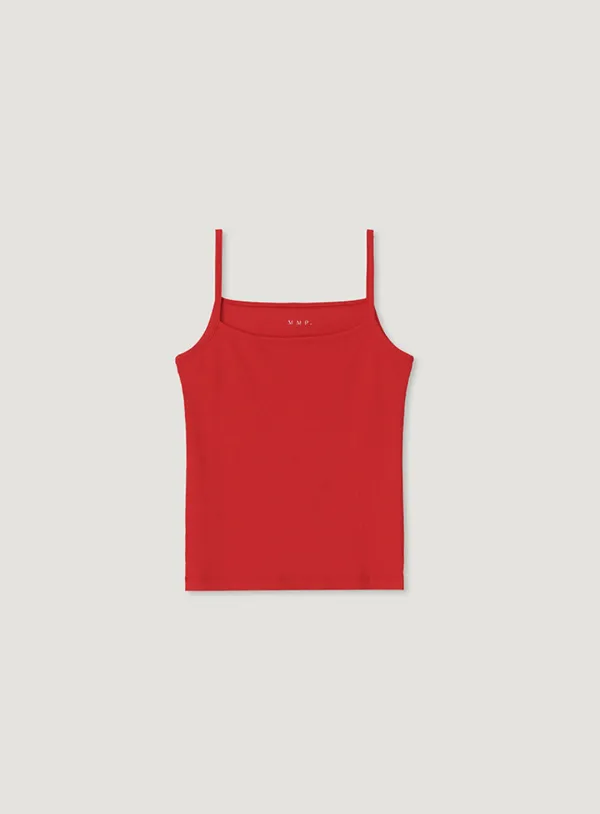 [ROUTINE] CAMPA SLEEVELESS_RED
