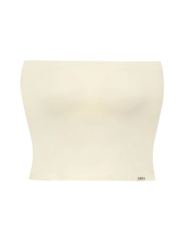 TUBE BRA TOP_LIGHT YELLOW