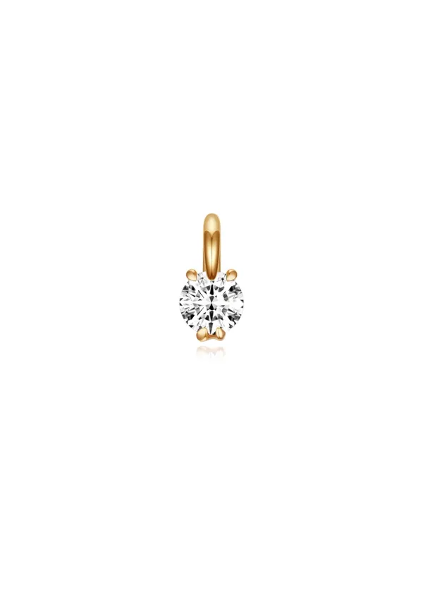 [G] 0.5CT Dia Ring Pendant