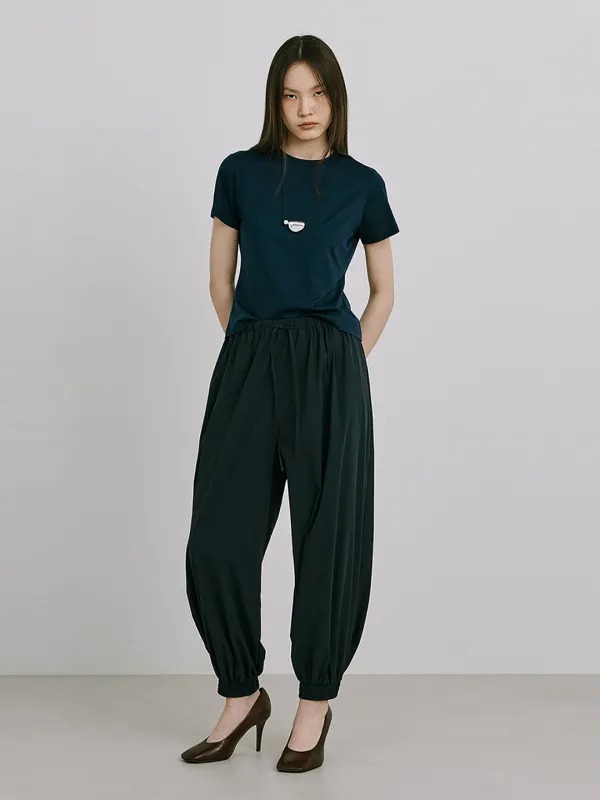 25 Basic Short Sleeve T_Navy