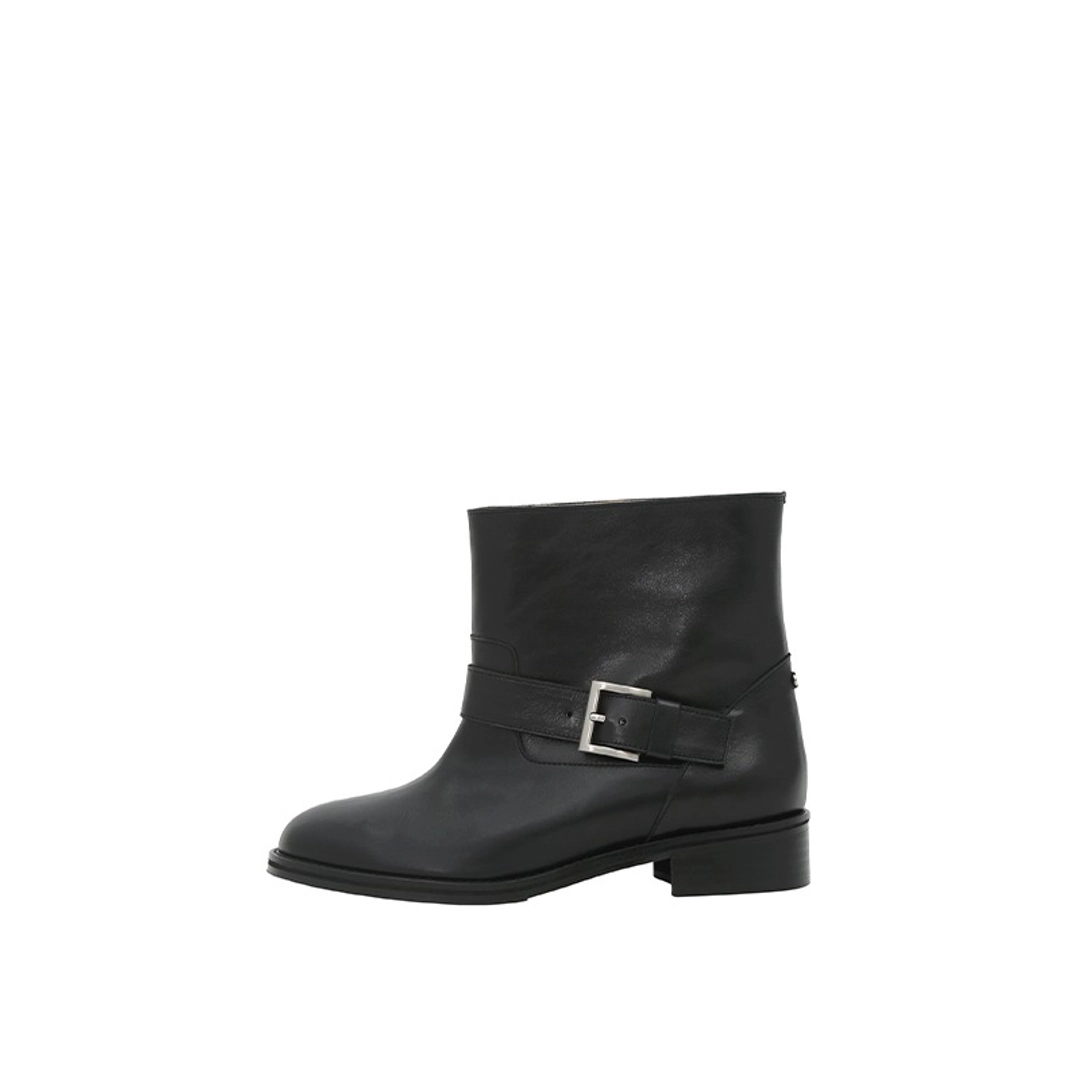 미닛뮤트 shorty buckle boots - black 상품 이미지 2
