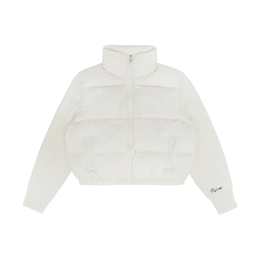 피브비 Hybrid Down Jacket (sand beige) 상품 이미지 1