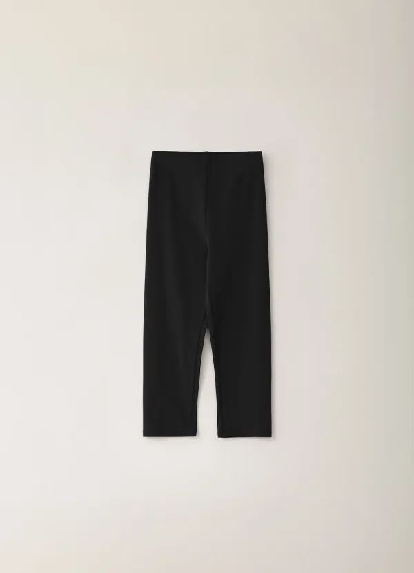 Capri Banding Pants - Charcoal