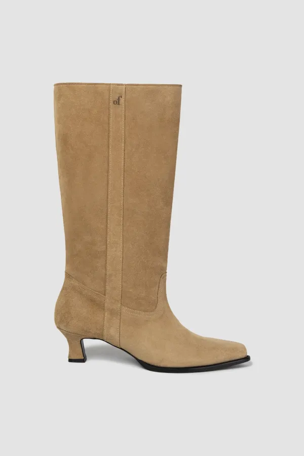[EXCLUSIVE] OVERDUE SUEDE BOOTS_VINTAGE BEIGE