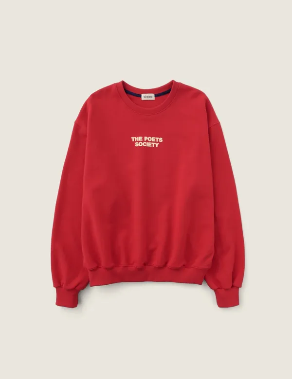 Poets Sweatshirt (Red)