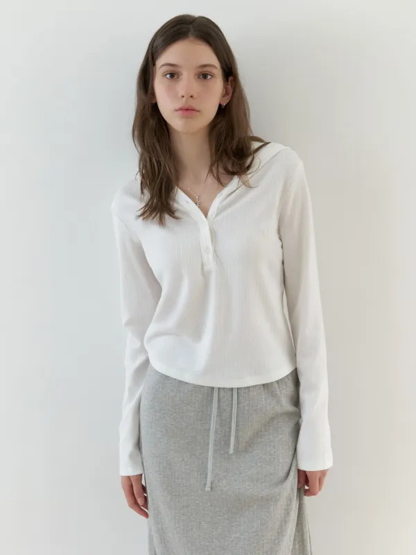 Joey hoodie t-shirt (ivory)