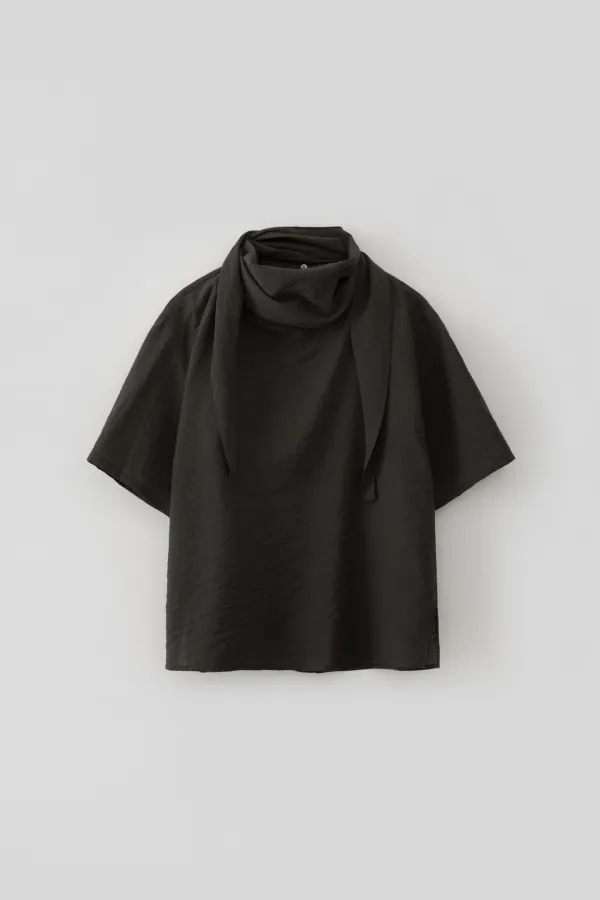 Scarf Blouse_Black
