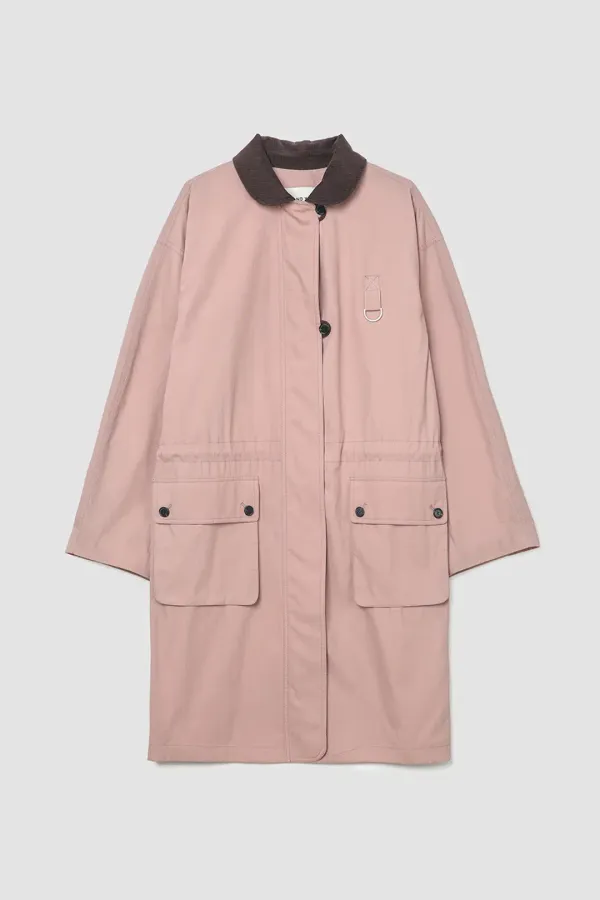 파르켄 라운드 카라 사파리 점퍼 (Pink)