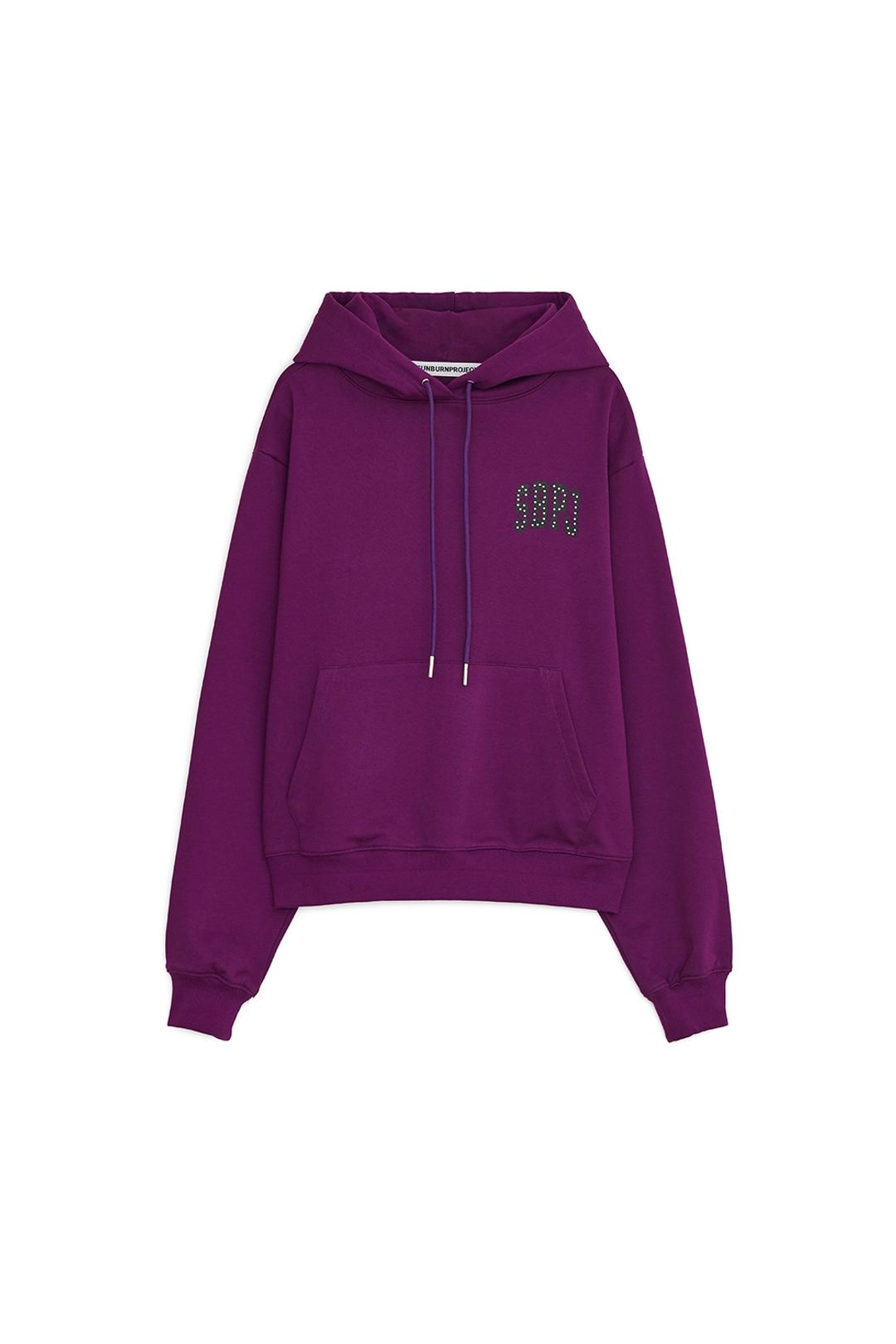 썬번프로젝트 SBPJ STAR HOODIE, PURPLE - SUNBURNPROJECT 상품 이미지 1