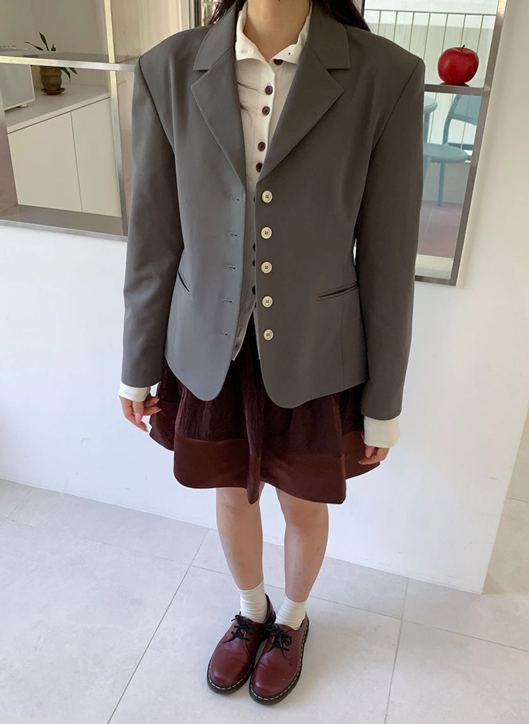 루루서울 Doris Jacket (Gray) 상품 이미지 2