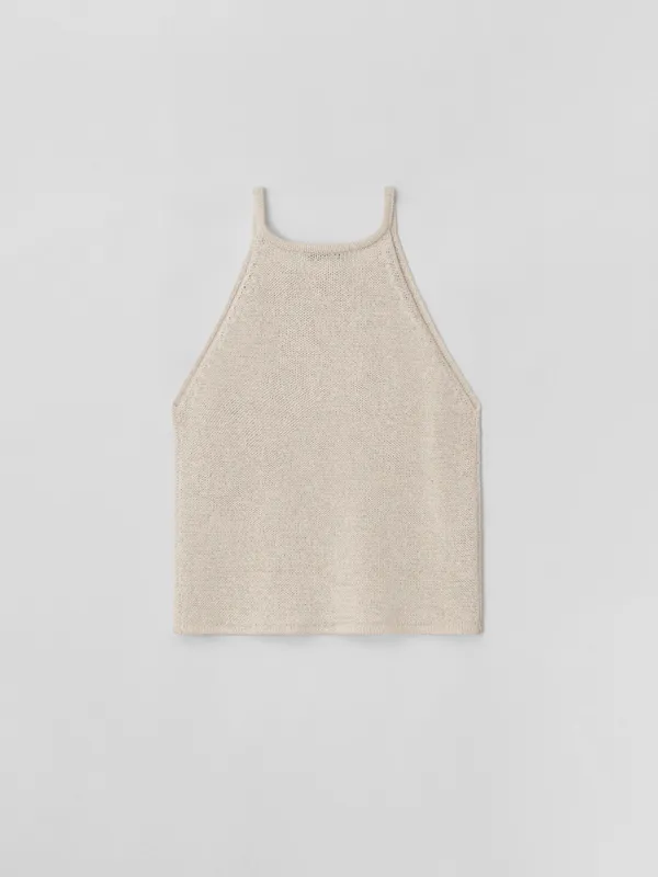 halter knit (ivory)
