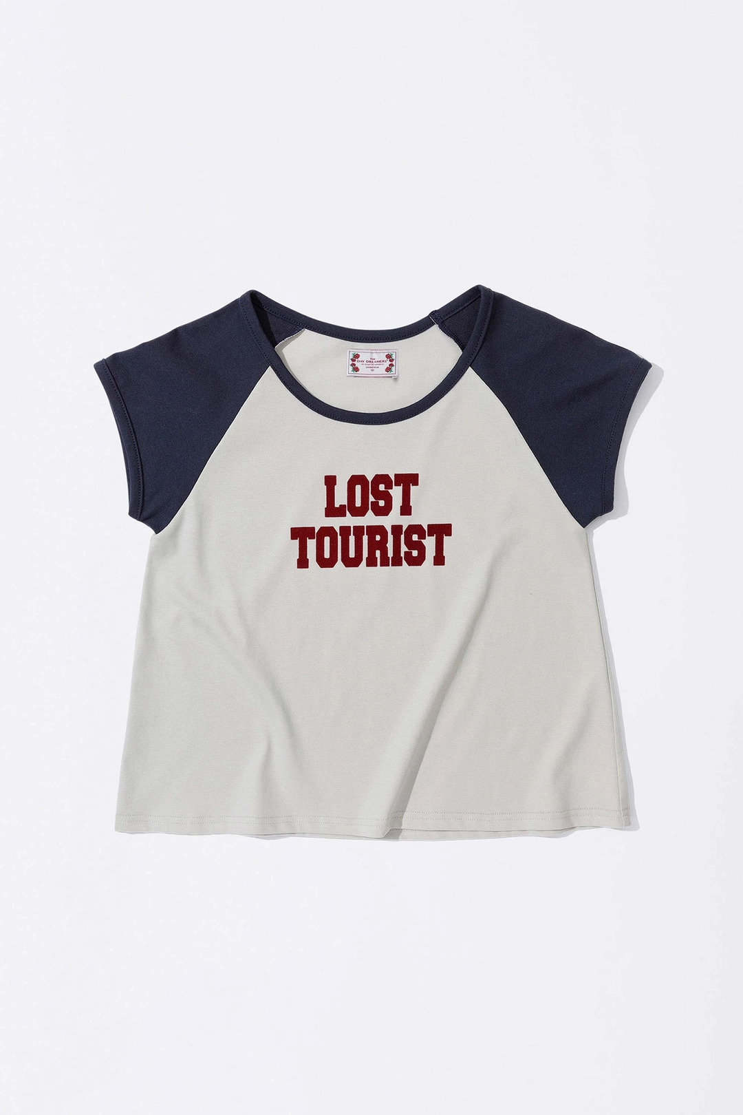 스컬프터 Lost Tourist Tee Raw/Dusty Navy 상품 이미지 1