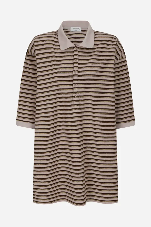 vanilla collar padded t-shirt