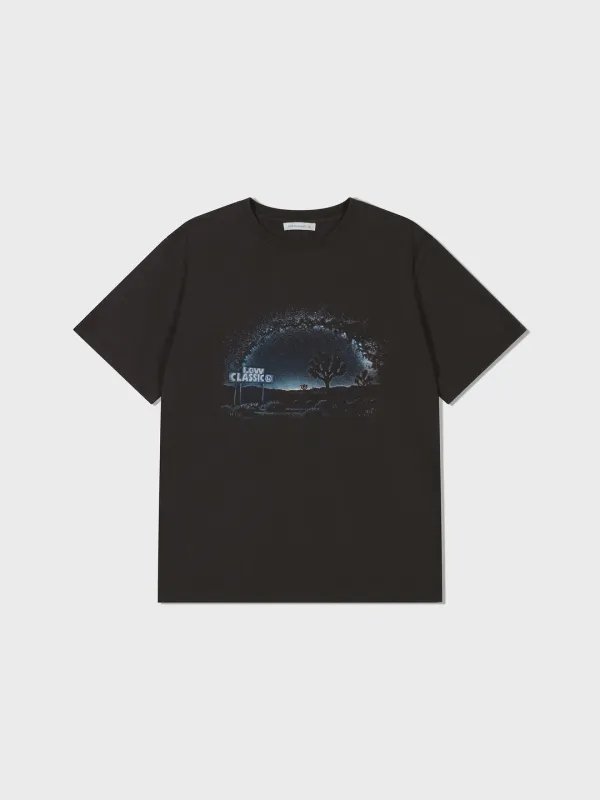 Joshua Tree T-Shirt_Deep Charcoal