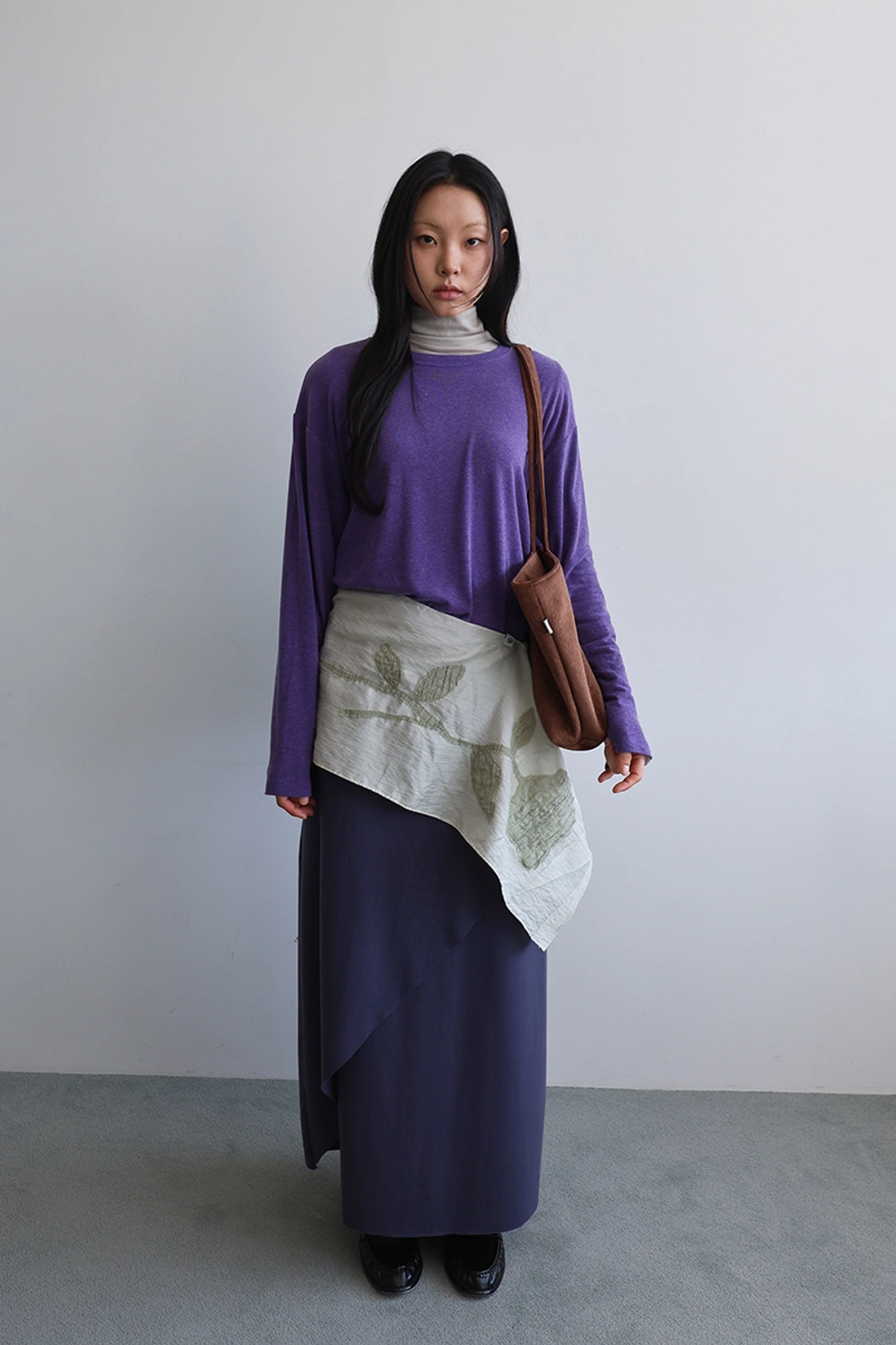 아딧 Loose-fit daily t-shirt_violet 상품 이미지 1
