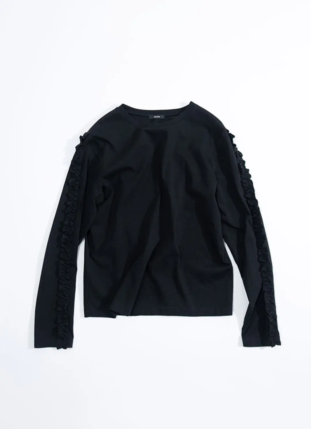 유노이아 frill long sleeve t shirt 상품 이미지 3
