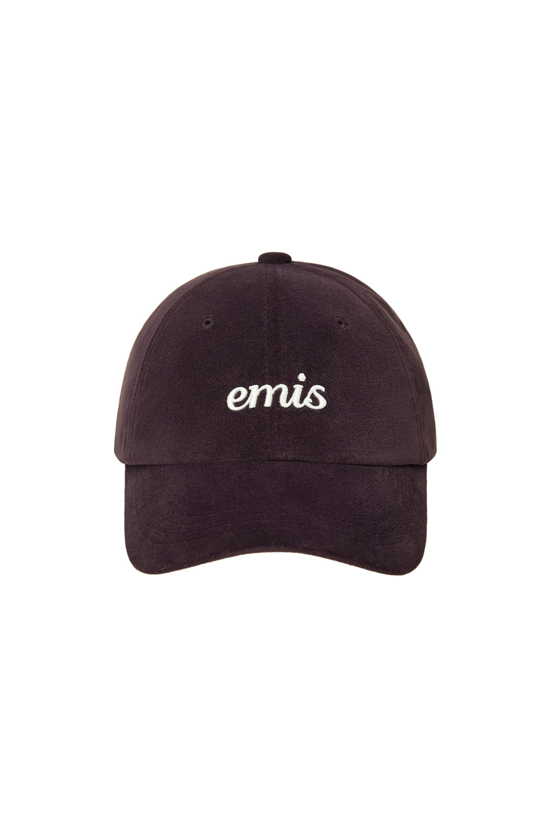 이미스 SMALL LOGO VELVET BALL CAP-PURPLE 상품 이미지 1