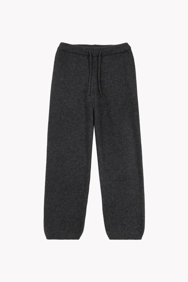 Selden Wool Knit Pants (Charcoal)