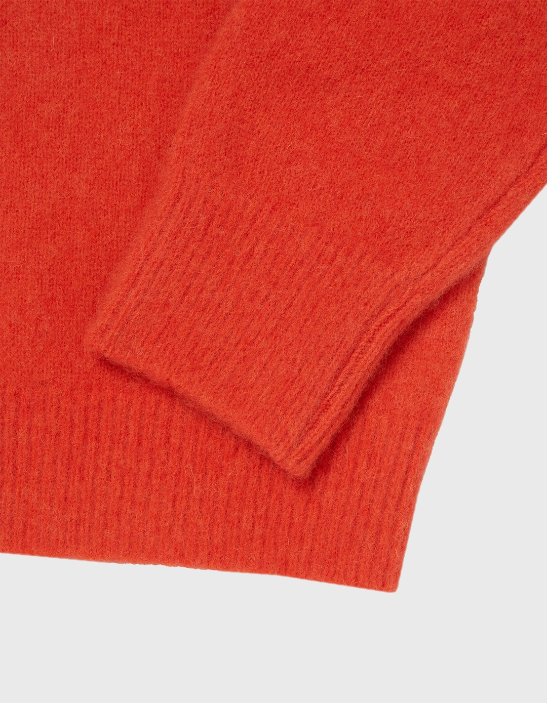 헤리티지플로스 CREST SHAGGY DOG CREWNECK / Orange 상품 이미지 3