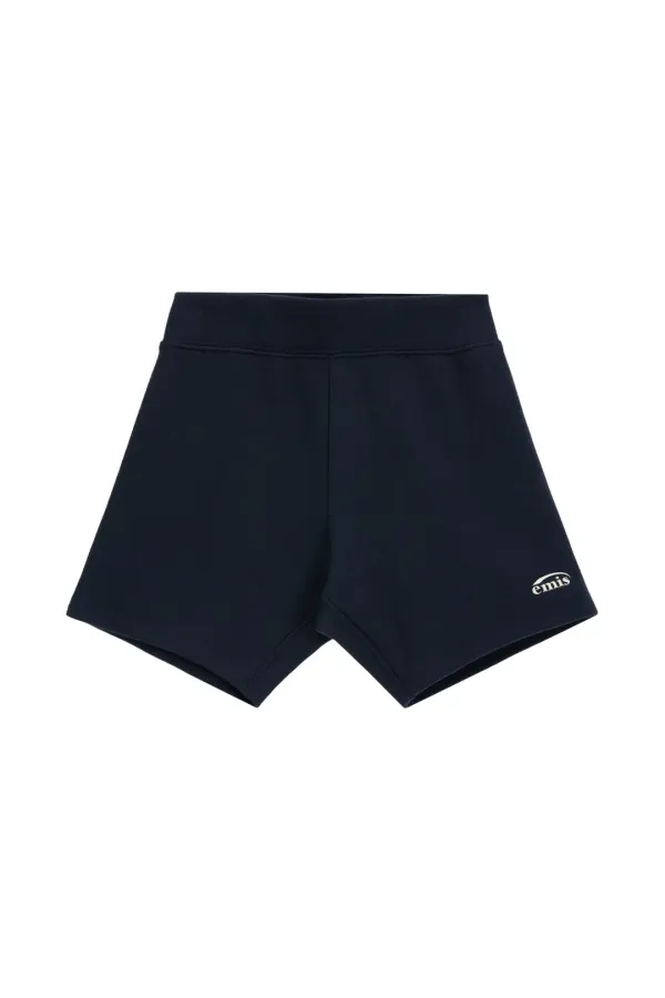 24/7 SWEAT BIKER SHORTS-NAVY
