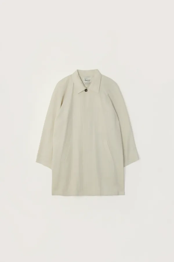 CYNTHIA HALF TRENCH COAT_CREAM