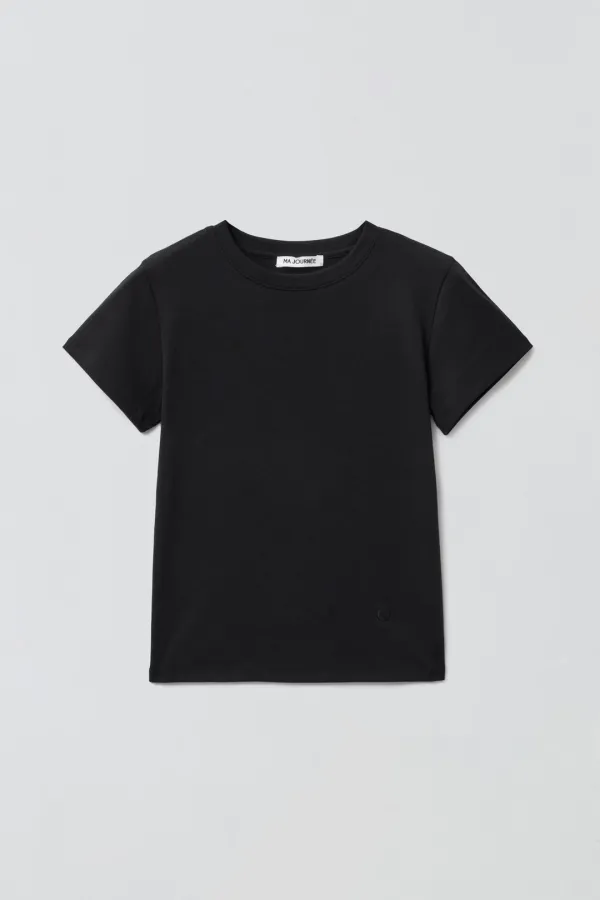 BASIC SIMBOL T-SHIRT_BLACK