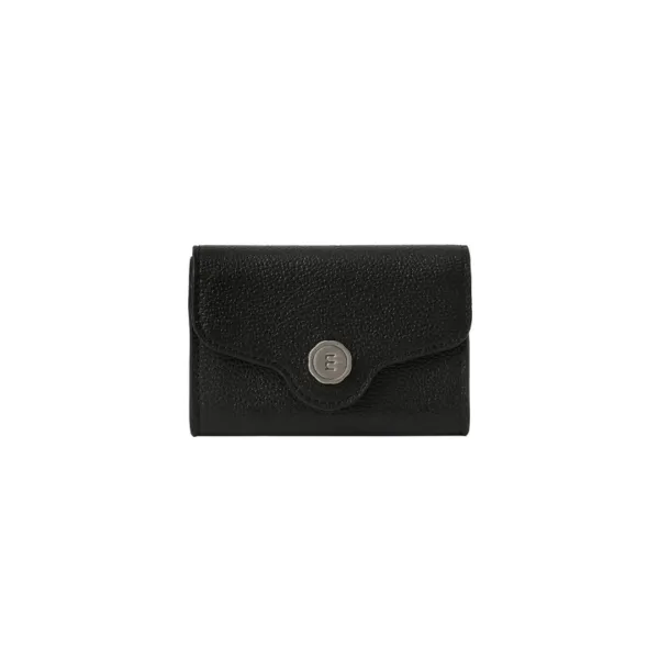 (6th) flap wallet - black (11월 초 예약배송)