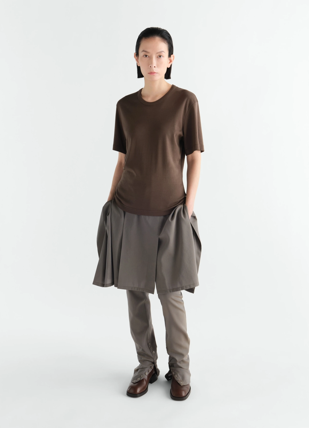 르메르 RIB T-SHIRT IN JERSEY 상품 이미지 2