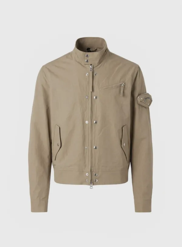 [w-jkt25-072] Viper v2 High-Neck Jacket - Beige