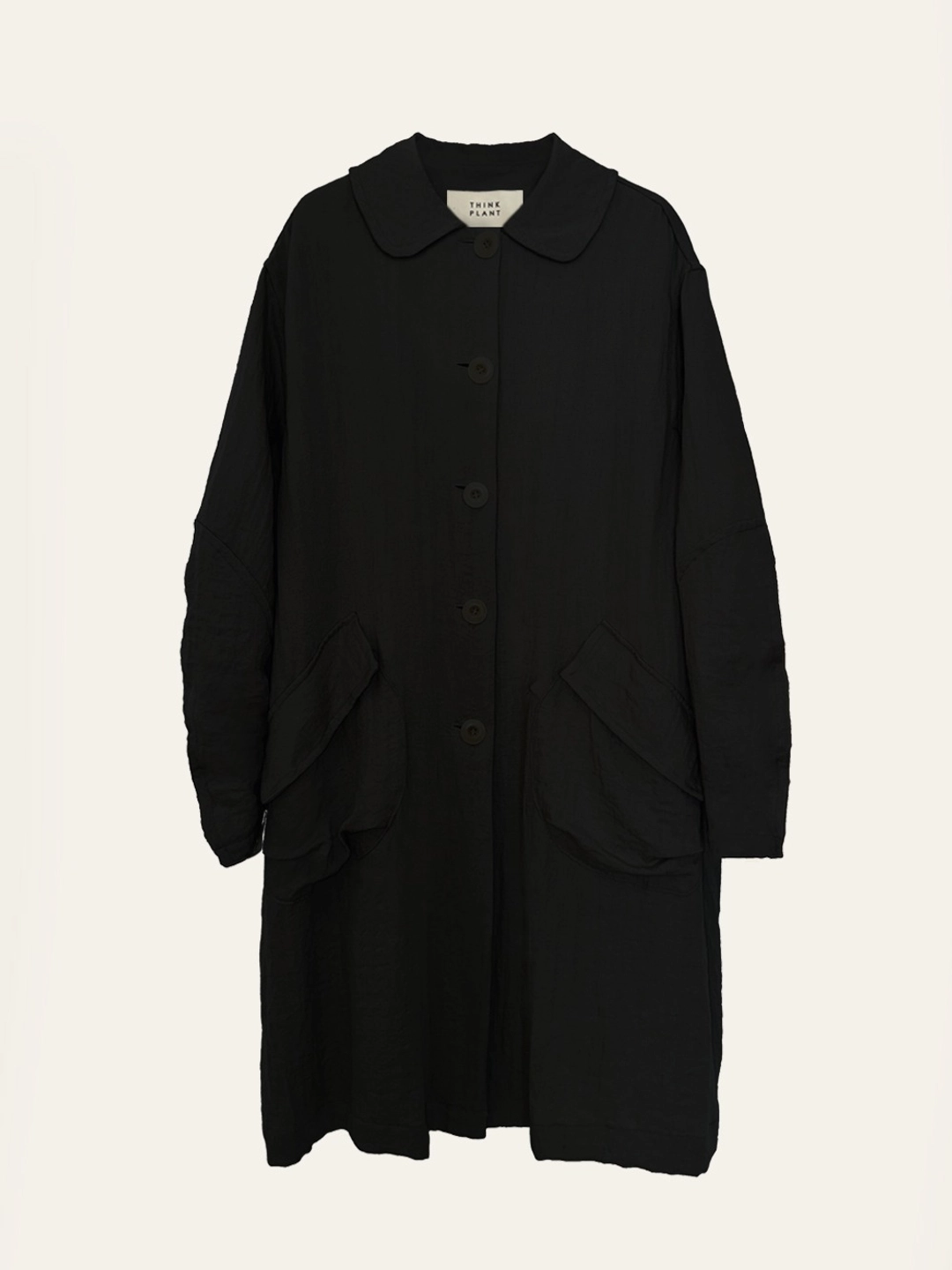 띵크플랜트 Lento Coat, Black 상품 이미지 1