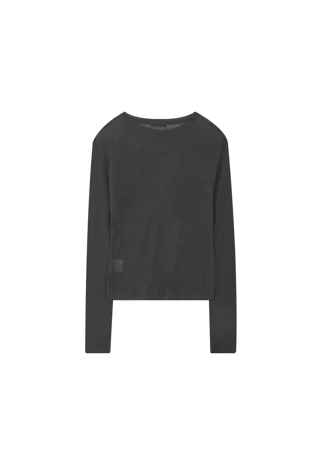 포저 Layered round long sleeve t-shirt (charcoal) 상품 이미지 3