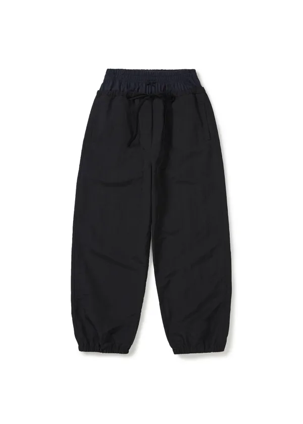 DOUBLE LAYERED PANTS (BLACK)