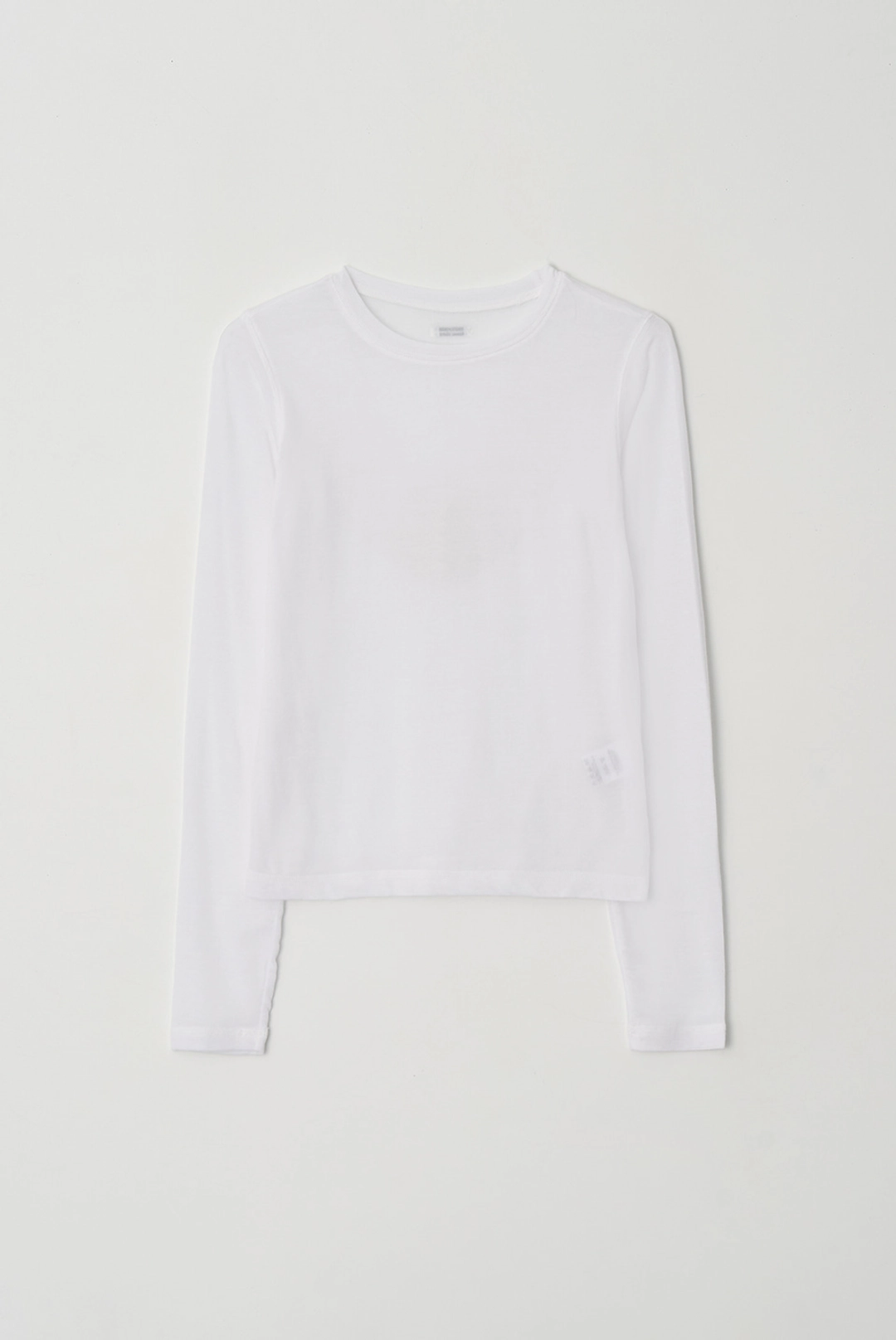 브렌다 브렌든 soft sleeve tee - off white 상품 이미지 1