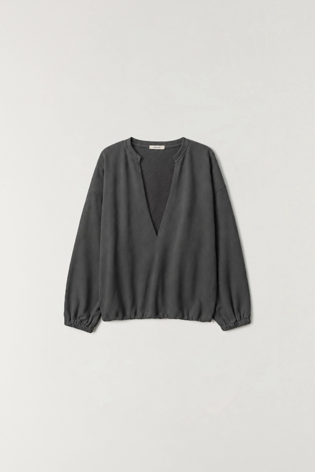 더라우스트 딥-넥 스웻 셔츠 WARM GREY 상품 이미지 1