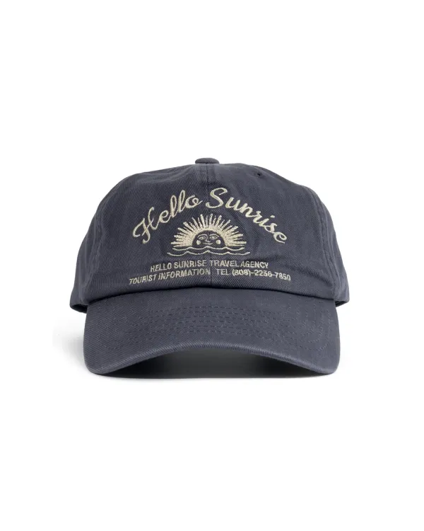 HS Travel Agency Logo Ball Cap_Gray Purple
