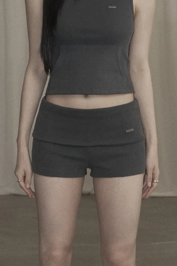 Vintage Mini Shorts (charcoal)