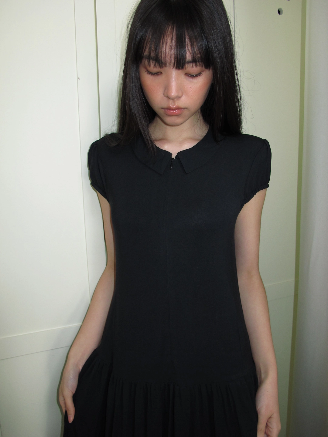 니히 Soft line dress (Black) 상품 이미지 2