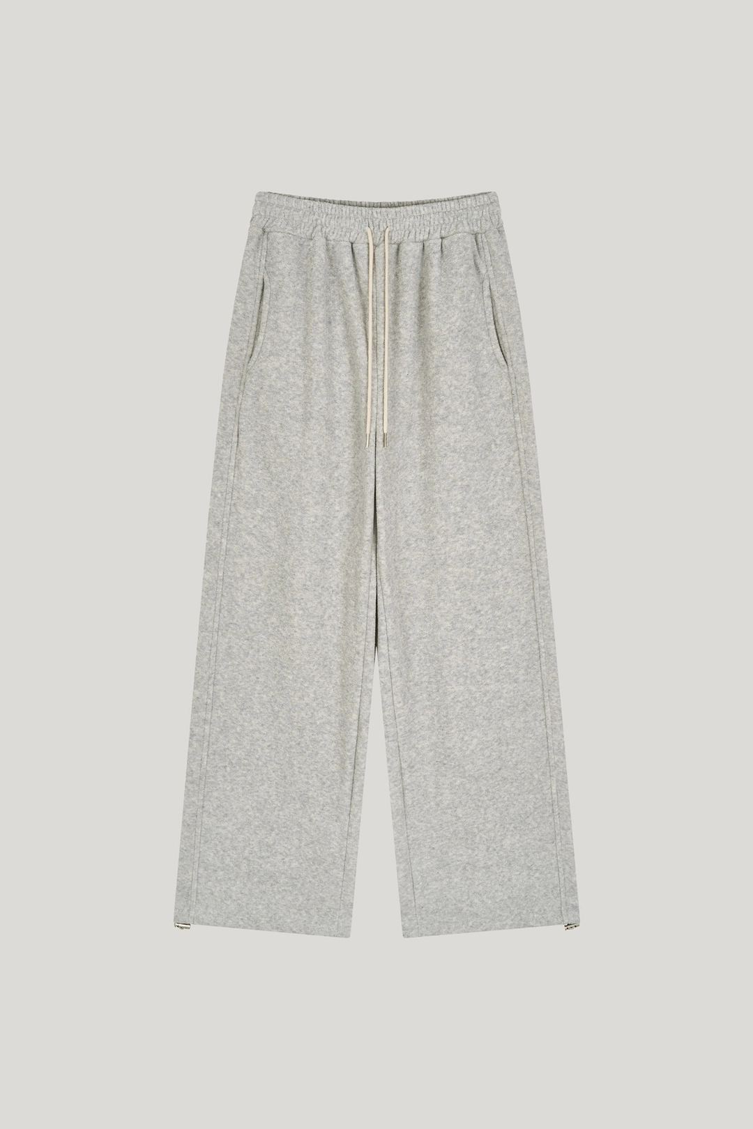 포에트 서울 (terry)fleece jogeer pants_solid/melange 상품 이미지 3