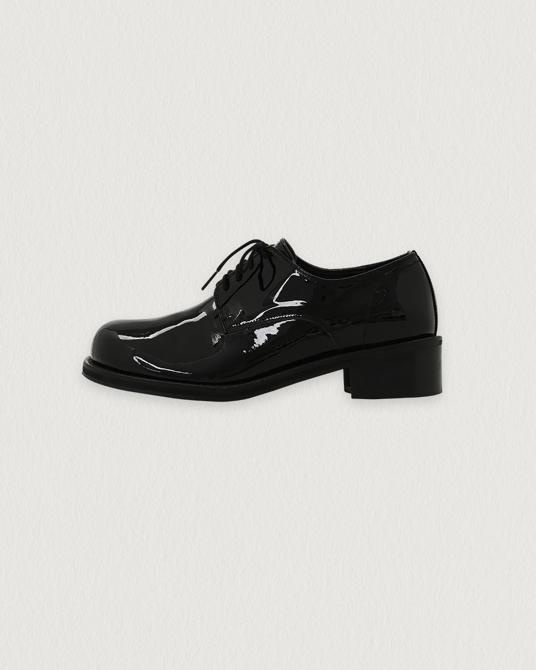 플레따 [Exclusive] flétta Handmade Derby Shoes_Enamel Black 상품 이미지 3