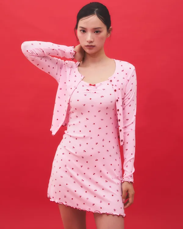 Cherry Sorbet Cardigan