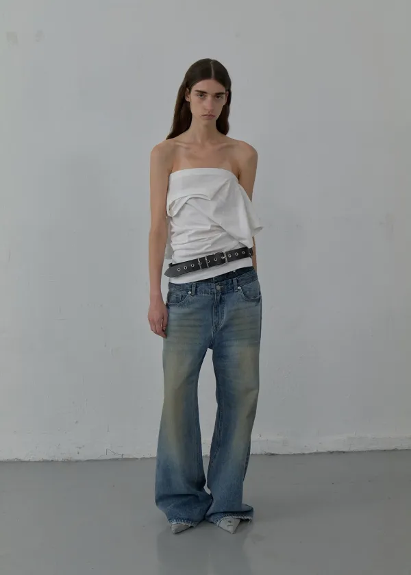 [2nd REORDER] BACK CUT-OUT T-SHIRT (WHITE)