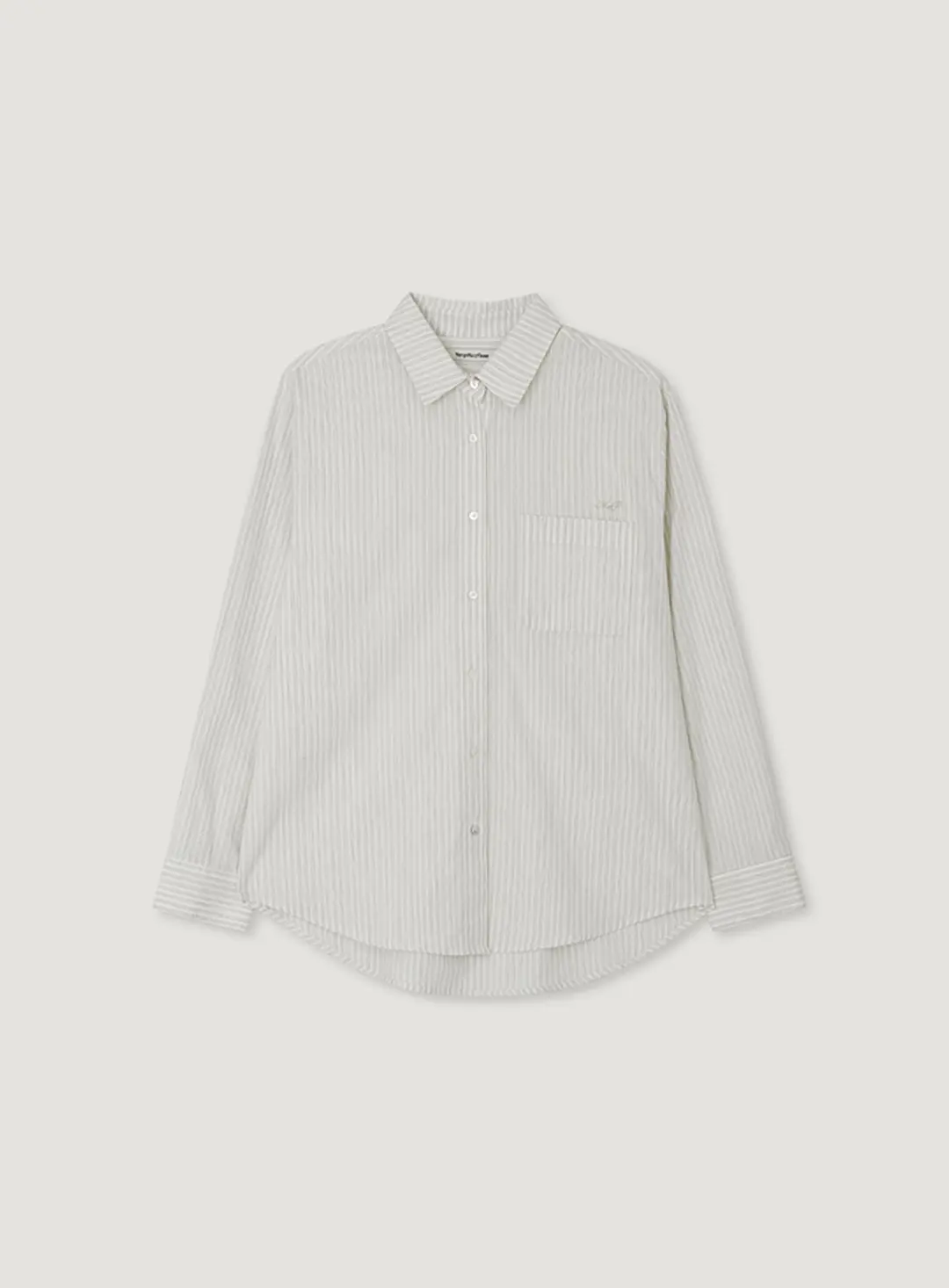 망고매니플리즈 OLI STRIPE SHIRT_NATURAL BEIGE 상품 이미지 3