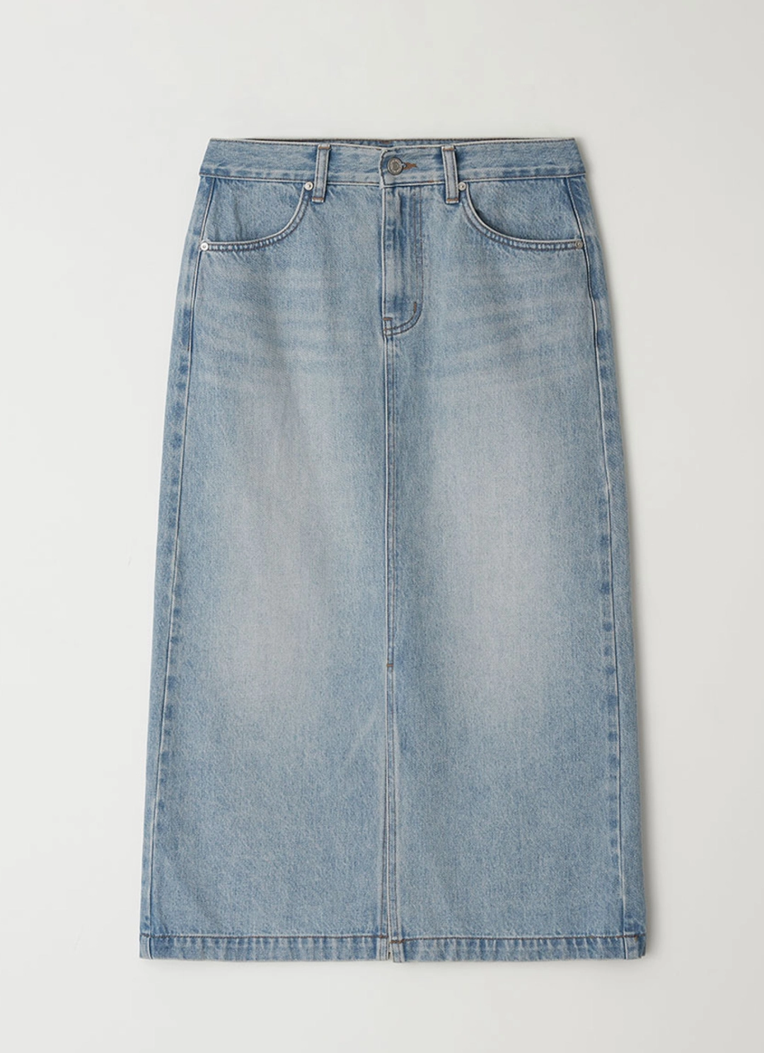 블루브릭 [4차] Park denim skirt (light blue) 상품 이미지 3