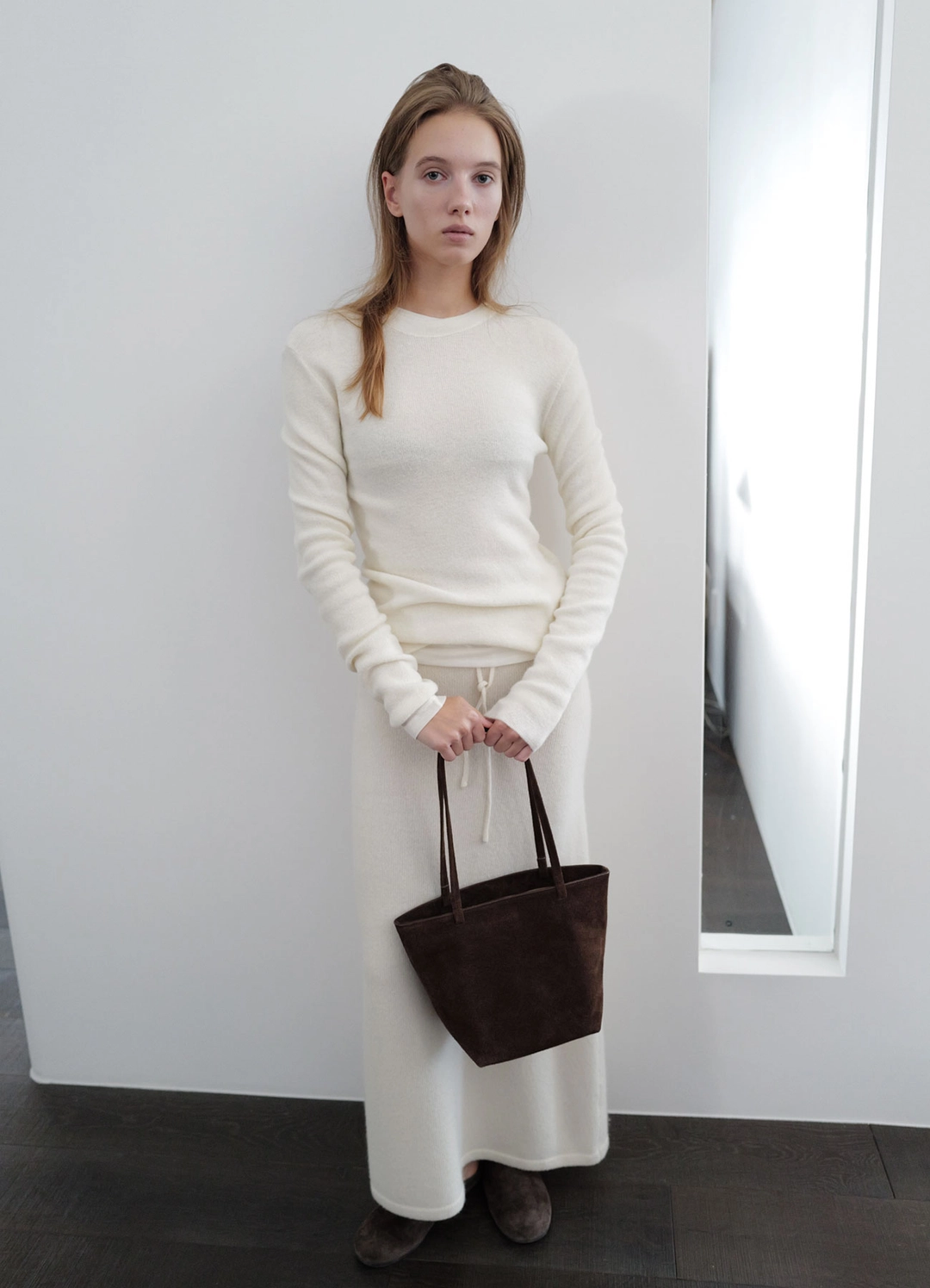 페블엠 Basket Shoulder Bag - Brown 상품 이미지 2